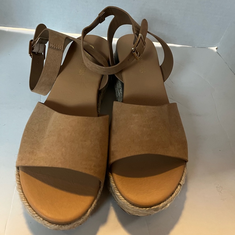Dream Pairs  Maria Women's Open Toe Ankle Strap Casual Flatform Platform